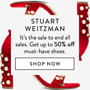 Take 50% off at Stuart Weitzman.