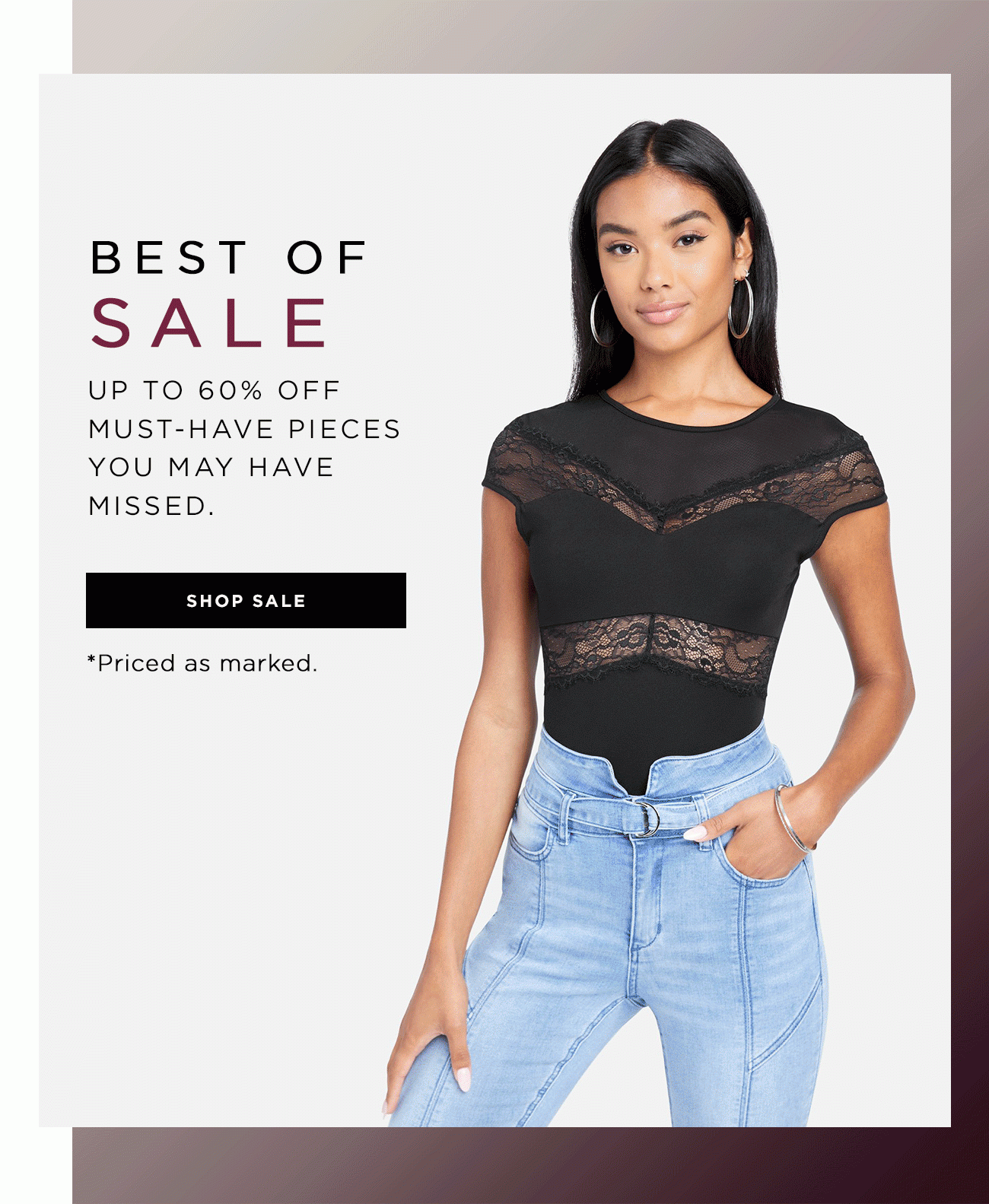 Best of Sale - Up to 60% Off | Must-Have Pieces You May Have Missed.