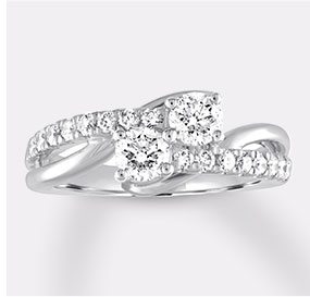 Ever Us Two-Stone Diamond Ring