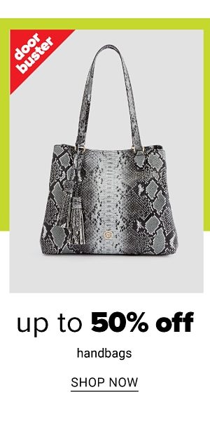 Up to 50% off Handbags - Shop Now