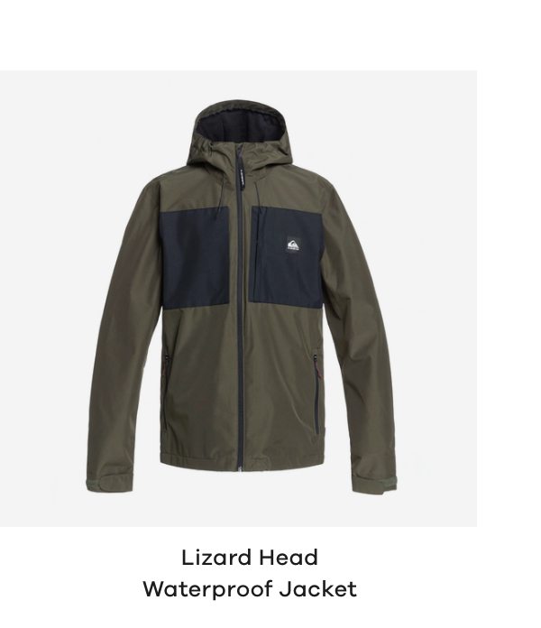 Quiksilver Lizard Head Waterproof Jacket
