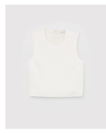 Textured Sleeveless Shell