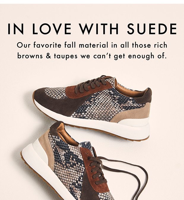 IN LOVE WITH SUEDE