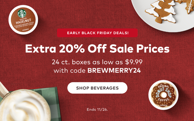 Extra 20% off sale prices with code BREWMERRY24