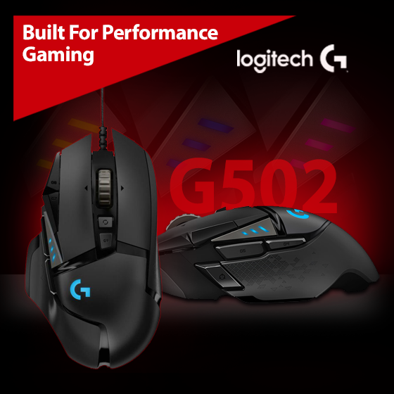 Logitech G G502 HERO Gaming Mouse