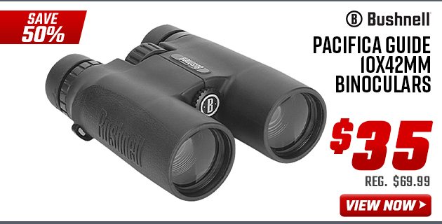 Bushnell Pacifica Guide 10x42mm Binoculars