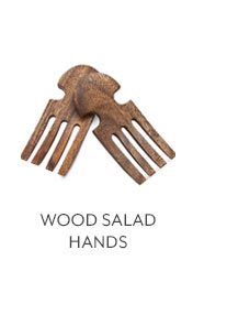 Wood Salad Hands