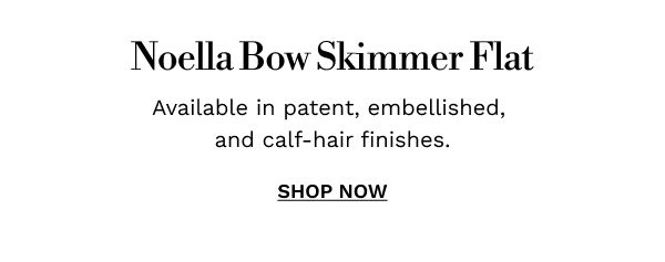 Noella Bow Skimmer Flat | SHOP NOW