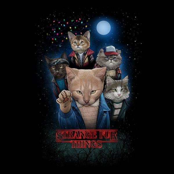 http://www.teefury.com/strange-fur-things