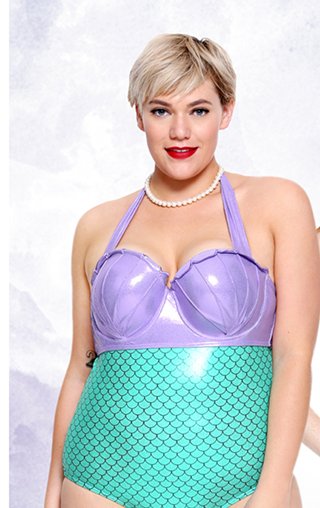Ariel Swimsuit Plus Size