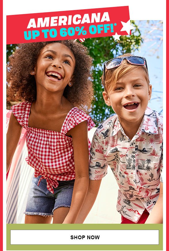 Up to 60% off Americana