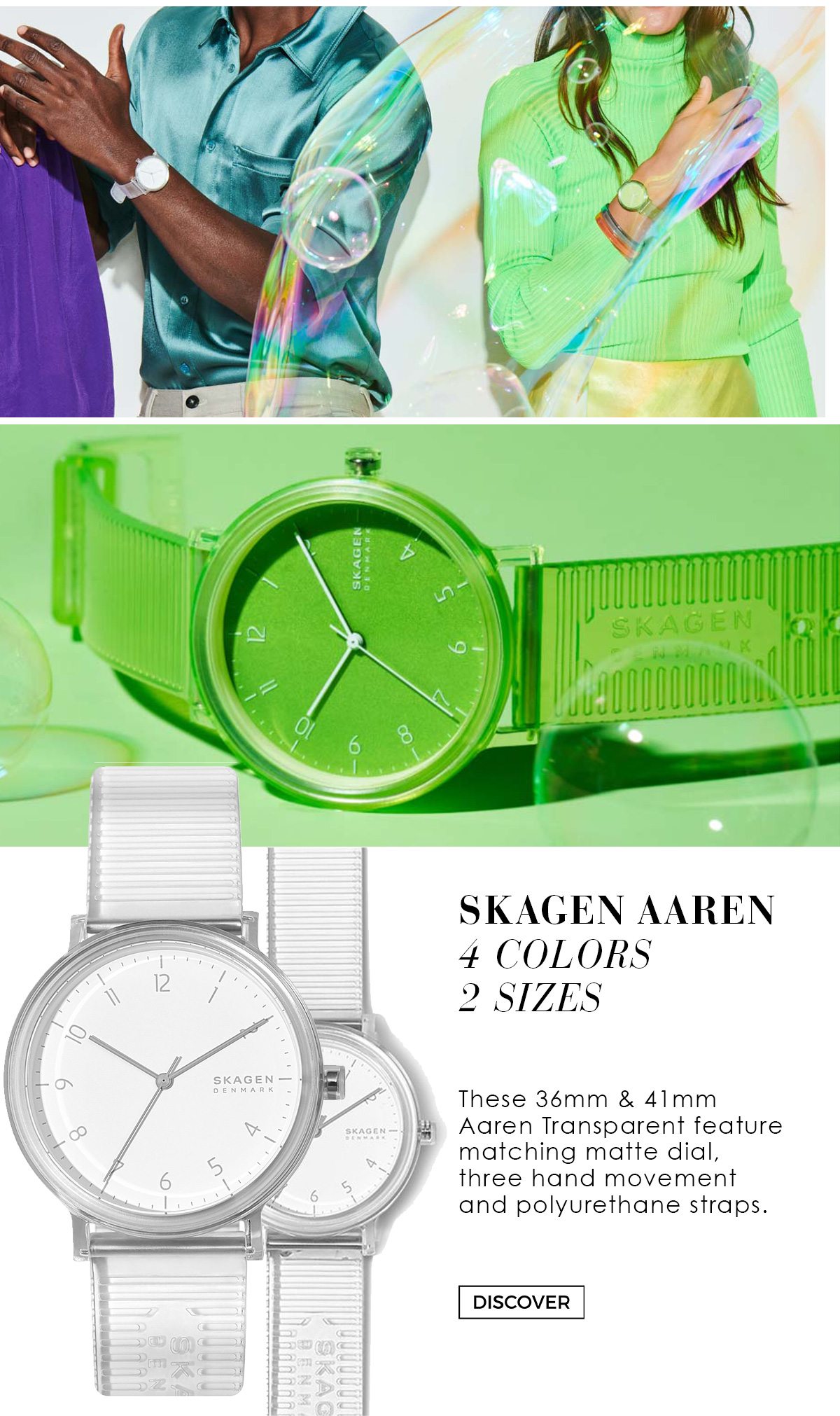 Clearly Cool Collections from Skagen and Diesel Watches