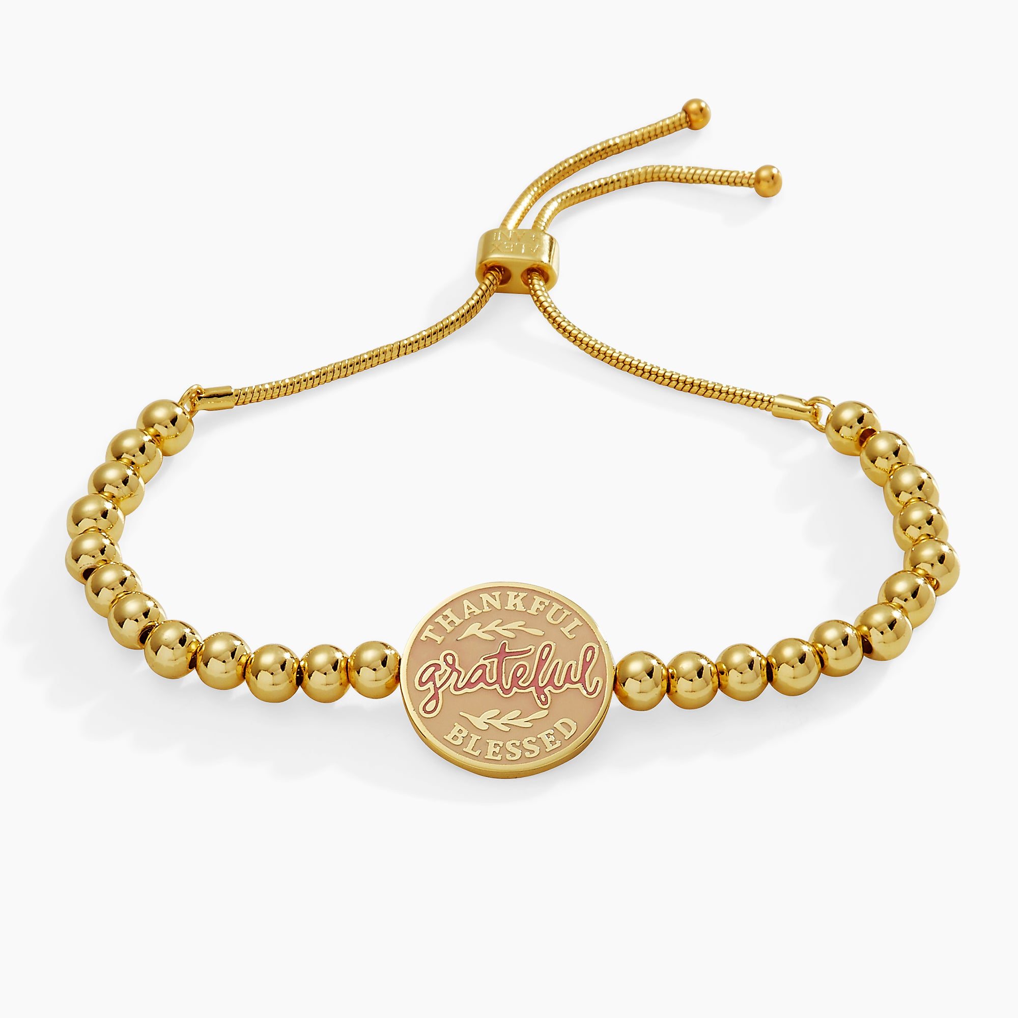 Image of Thankful, Grateful, Blessed Bolo Bracelet