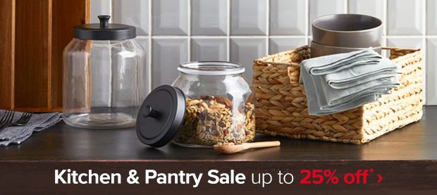 Kitchen & Pantry Sale up to 25% off ›