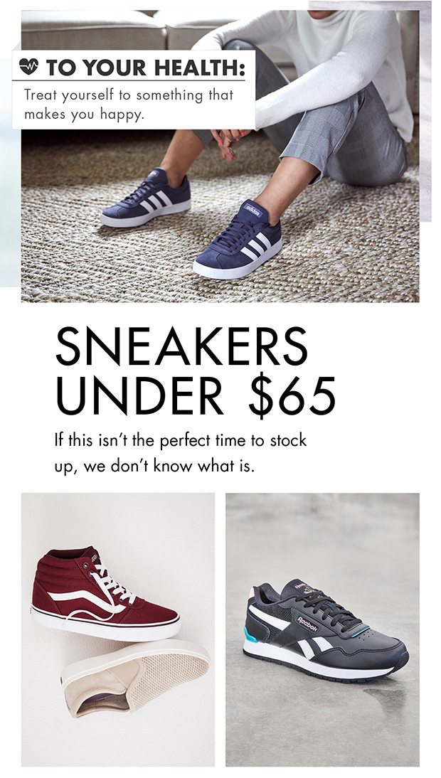 SNEAKERS UNDER $65