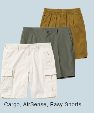 PDP4 - MEN CARGO AIRSENSE, AND EASY SHORTS