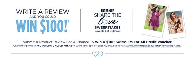 Enter Our Share The Love Sweepstakes