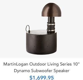 Shop MartinLogan Outdoor Living Series 10 Dynamo Subwoofer Speaker