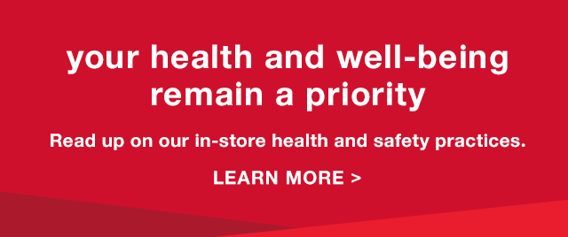 Your Health and Well-Being are Very Important to Us - Learn More