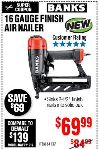 View 16 Gauge Finish Air Nailer