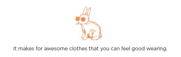 Organic Cotton makes for awesome clothes you can feel good wearing