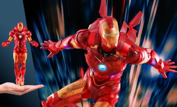 LIMITED TIME OFFER Iron Man Mark IV (Holographic Version) Sixth Scale Figure by Hot Toys