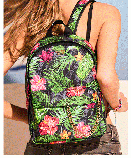 victoria secret tropical backpack