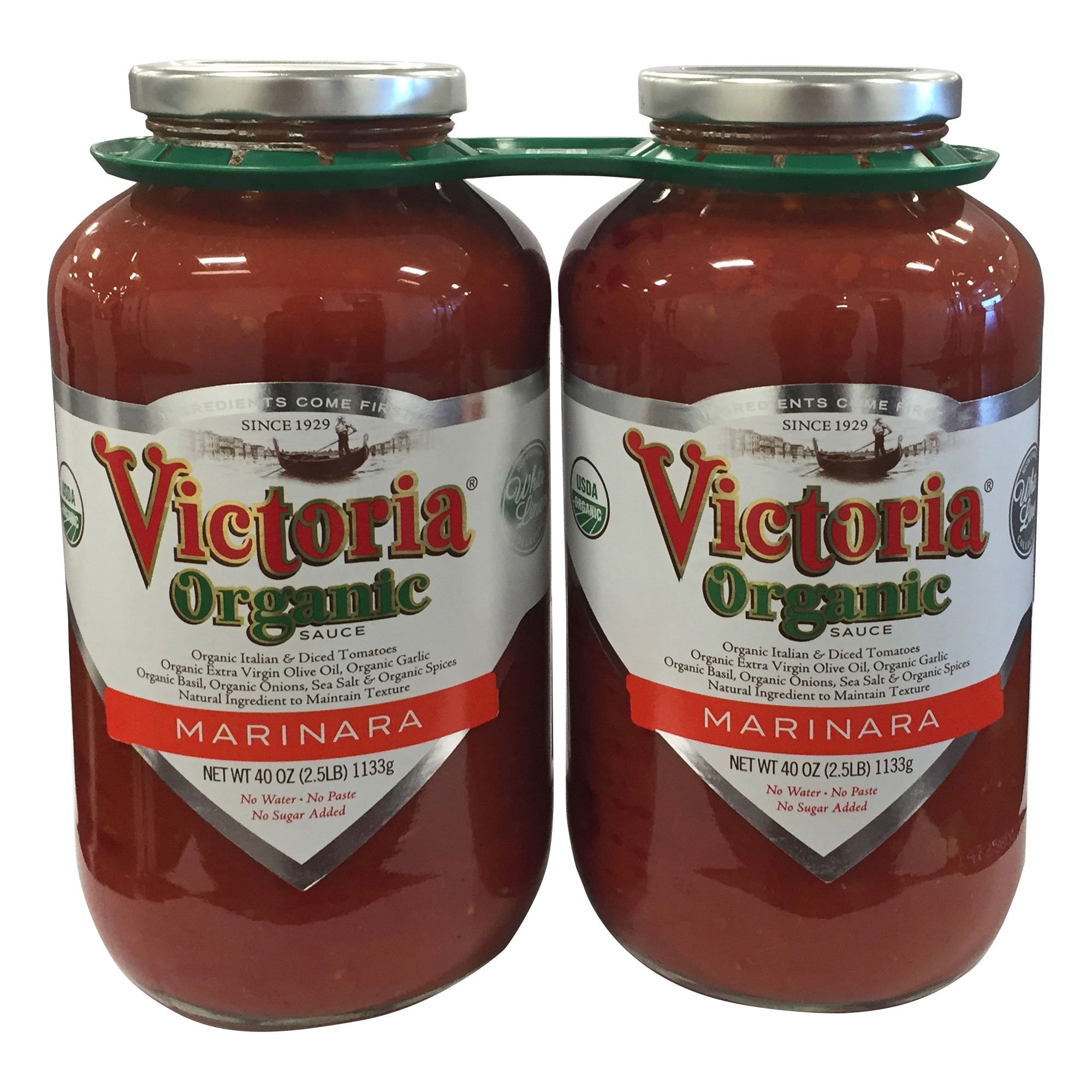 Victoria Organic Marinara Sauce, 2-Pack, 40 Ounces Each