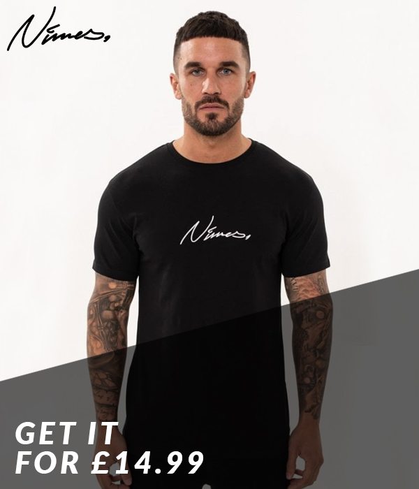 Nimes Core T-Shirt - Black