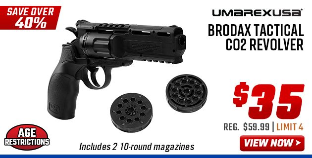 Umarex Brodax Tactical CO2 Revolver