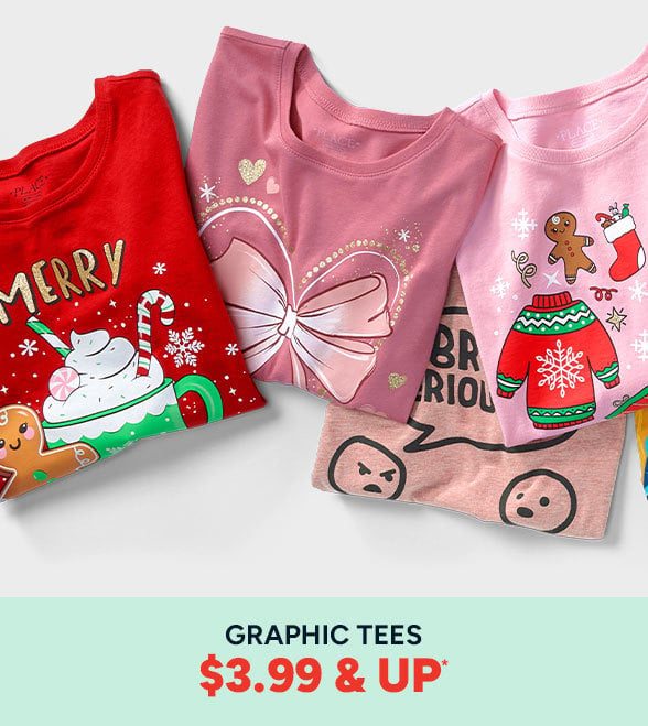 $3.99 & up Graphic Tees