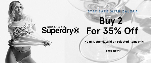 Superdry - Buy 2 for 35% Off!
