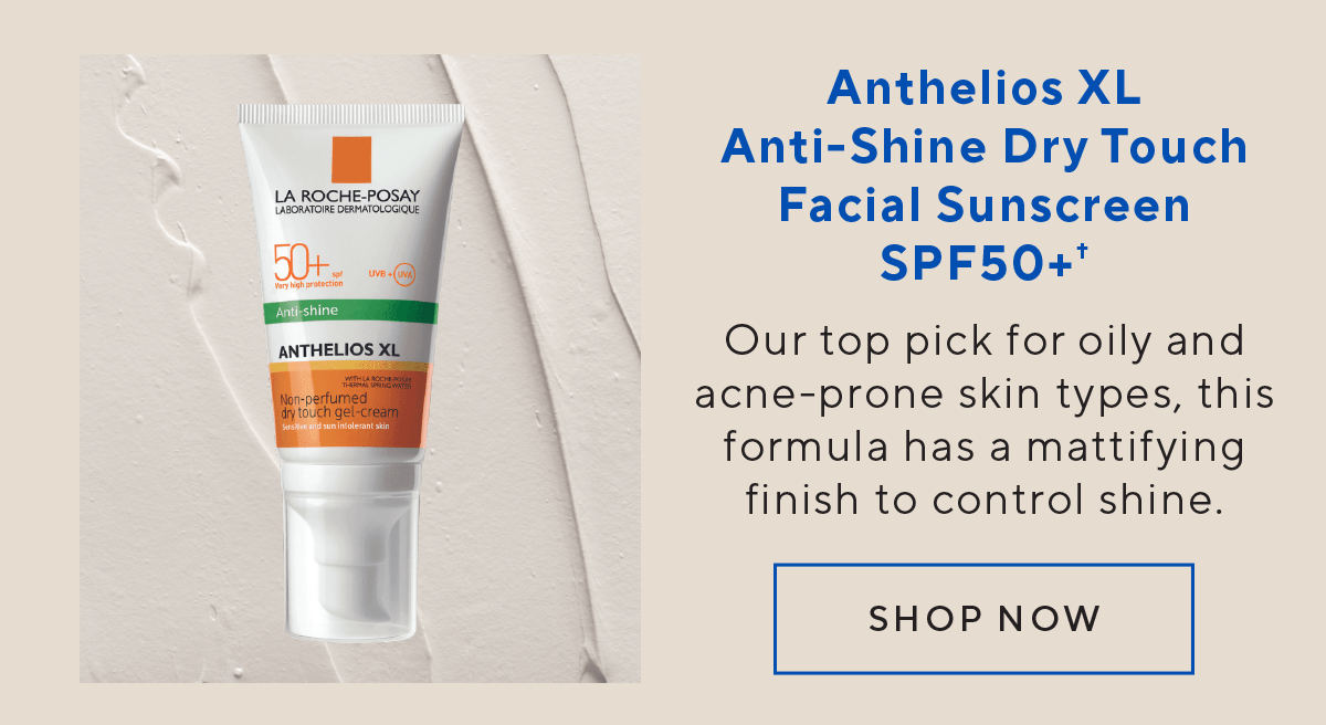 Anthelios XL Anti-Shine Dry Touch Facial Sunscreen SPF50+^