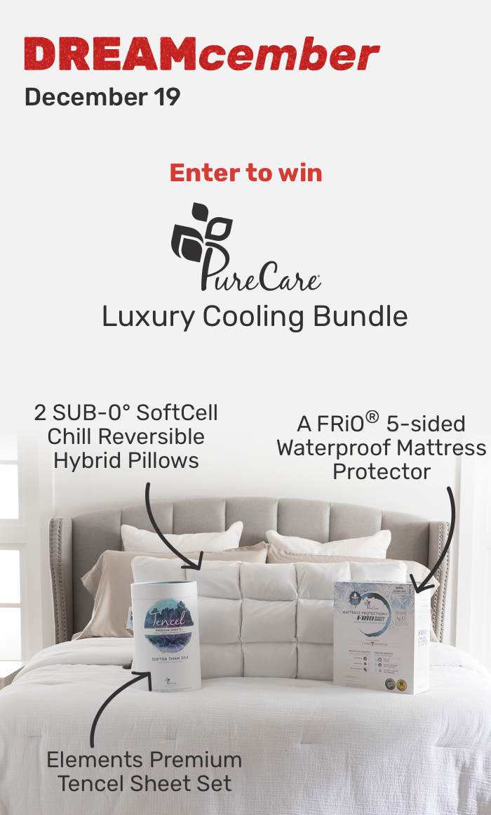 Enter to win a PureCare Luxury Cooling Bundle