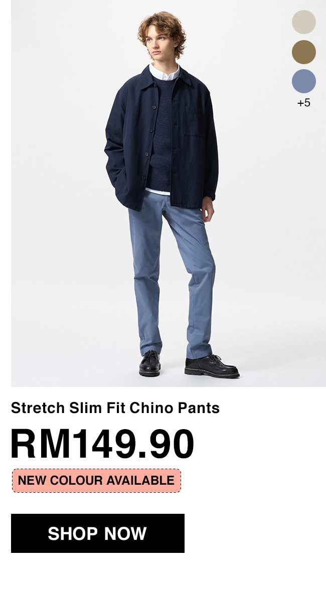 Stretch Slim Fit Chino Pants