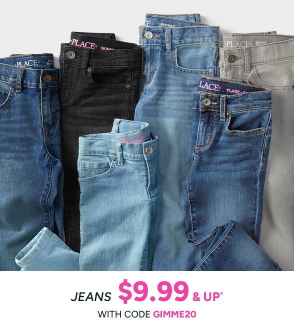 $9.99 & Up Jeans