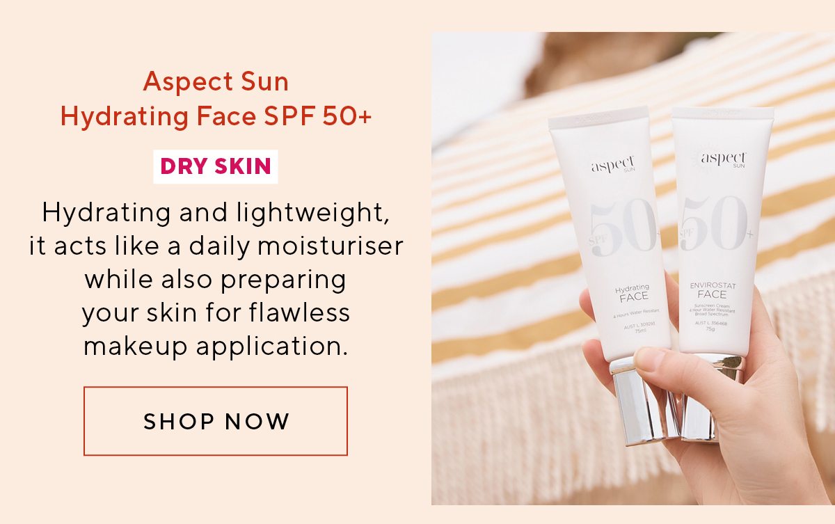 Aspect Sun Hydrating Face SPF 50+ 