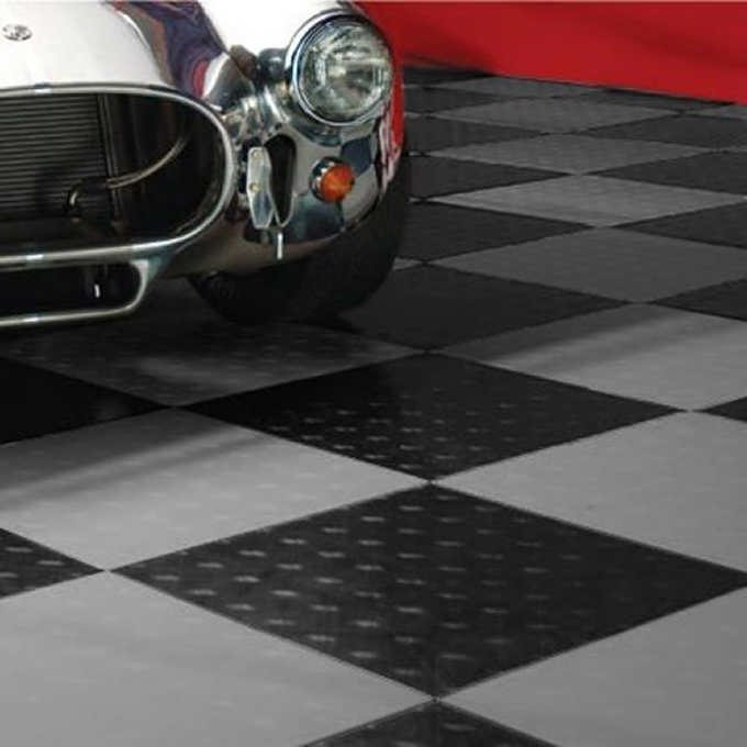 MotoFloor Modular Garage Flooring Tiles