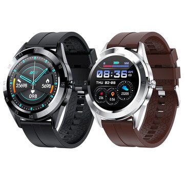 [bluetooth Call]Bakeey Y10 1.54' Full Touch Screen Dual Menu Style Multiple Dial Option Heart Rate Blood Pressure Oxygen Monitor IP68 Smart Watch