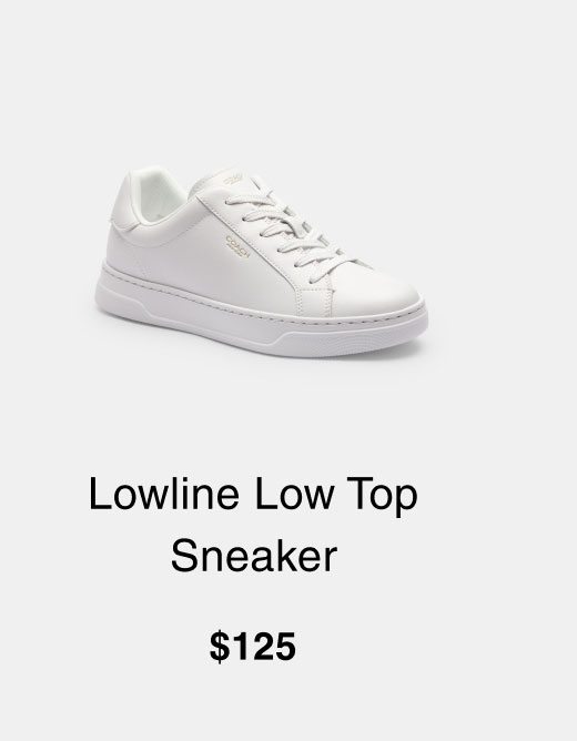 Lowline Low Top Sneaker $125