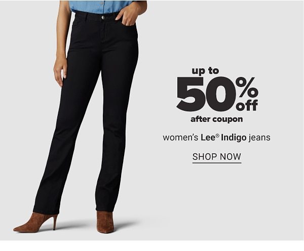 Up to 50% off (After Coupon) Women's Lee Indigo Jeans - Shop Now