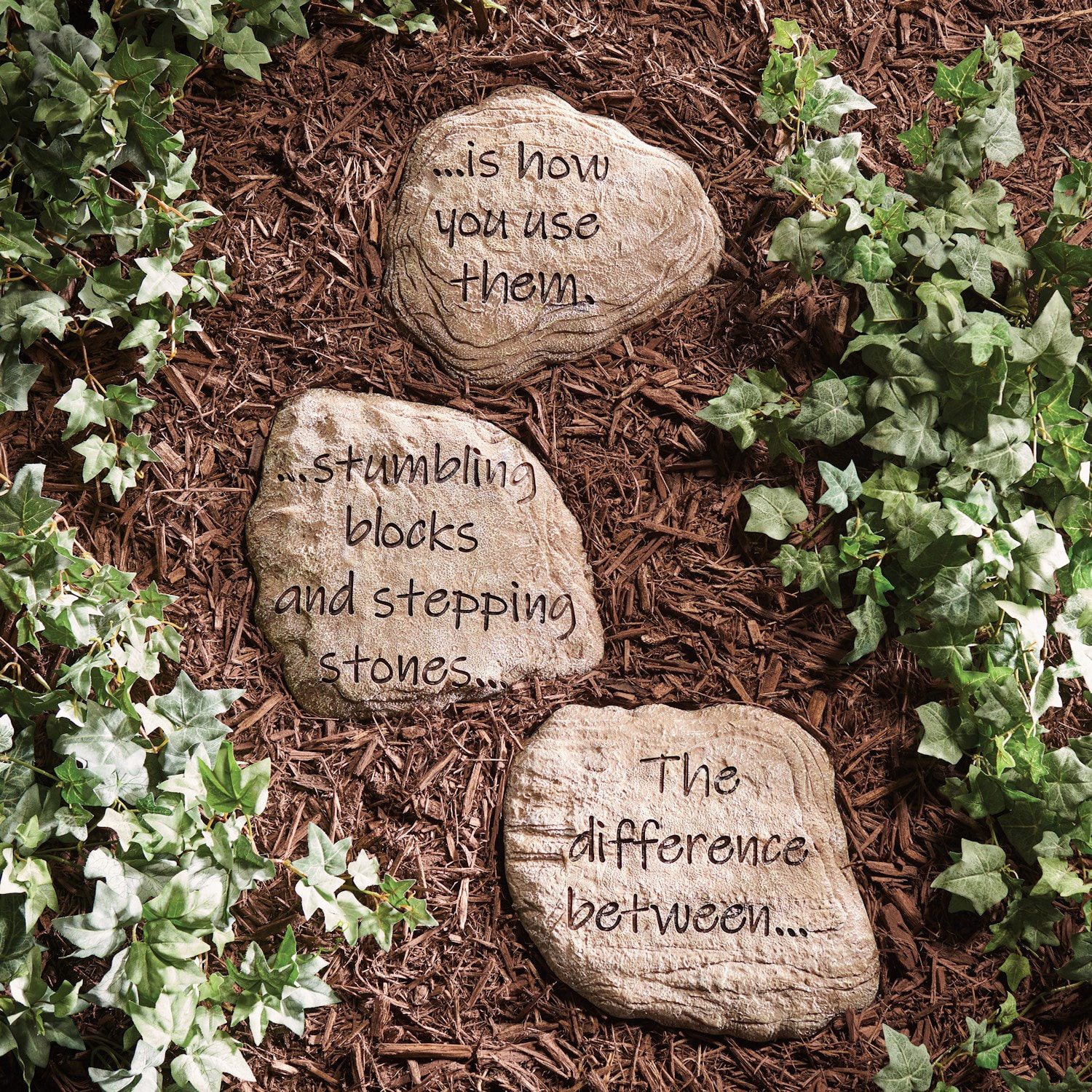 Wisdom Stepping Stones - Set of 3