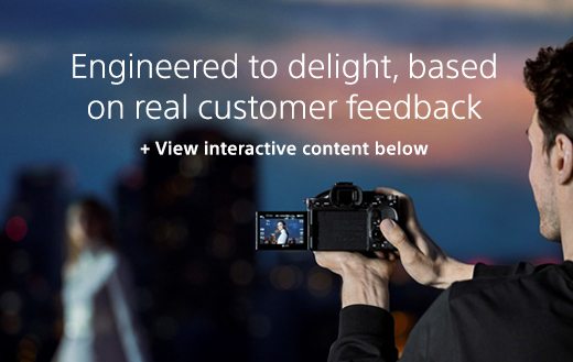 Engineered to delight, based on real customer feedback. + View interactive content below