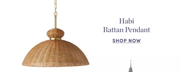 Habi Rattan Pendant