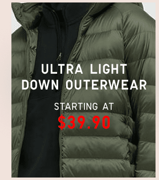 PDP1 - ULTRA LIGHT DOWN OUTERWEAR