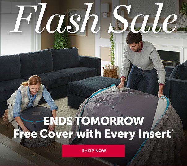 ENDS TOMORROW - Free Cover with Every Insert*