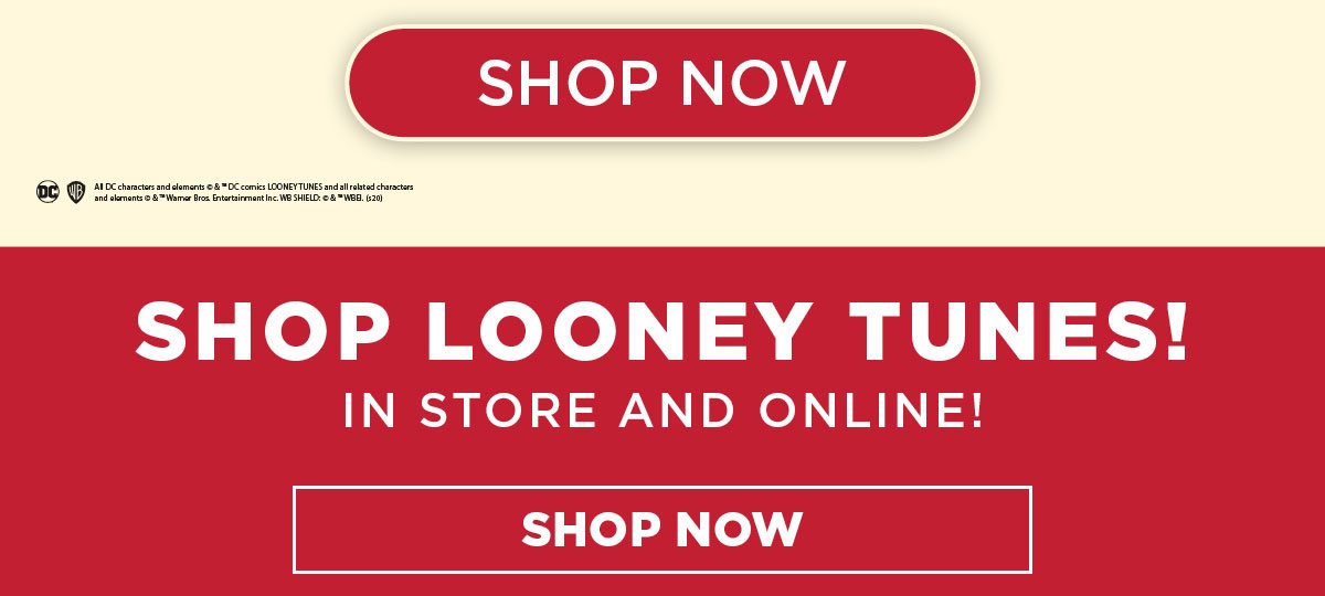 Shop all Looney Tunes as Justice League Merchandise