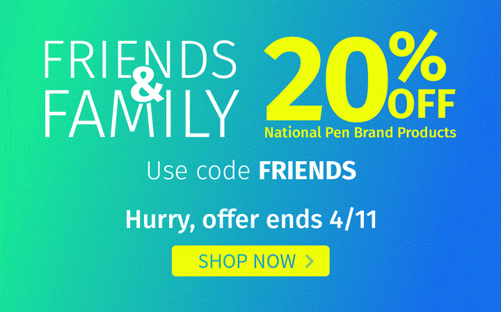 Friends & Family - 20% Off