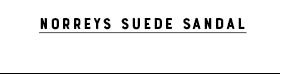 Suede Sandal
