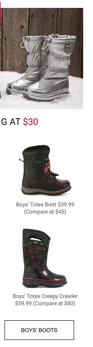 BOYS' BOOTS